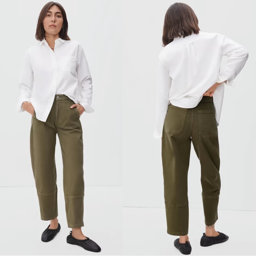 Everlane Olive Green Women's Pants